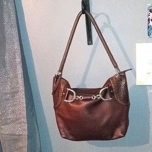 Authentic Large Brighton Pebbled Shoulder Bag